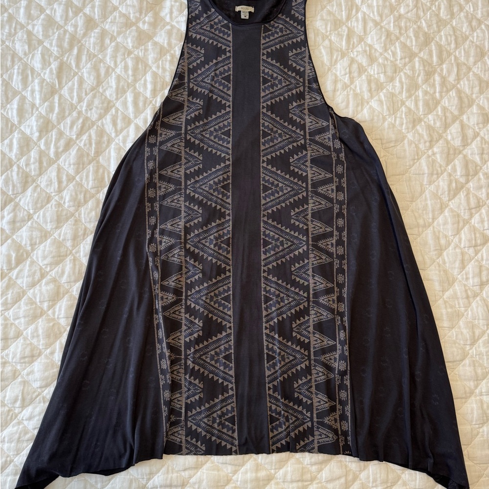 Black Geometric Dress